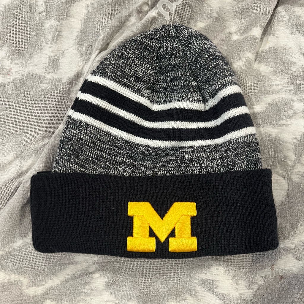 Brand New Michigan Wolverines New Era Beanie